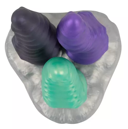 Triple Dildo Tri Tentak 19 x 9.5cm – 5/8