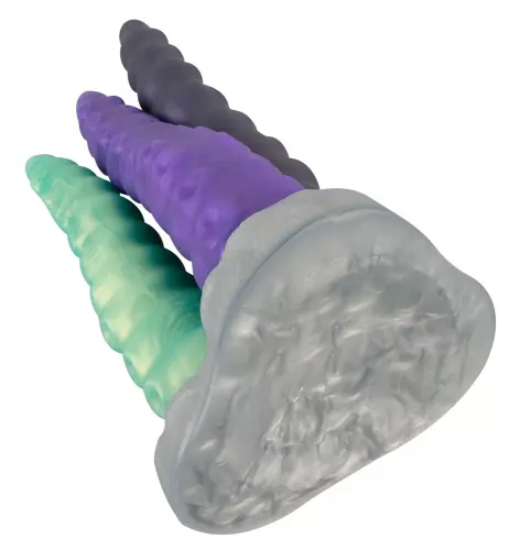 Triple Dildo Tri Tentak 19 x 9.5cm – 6/8
