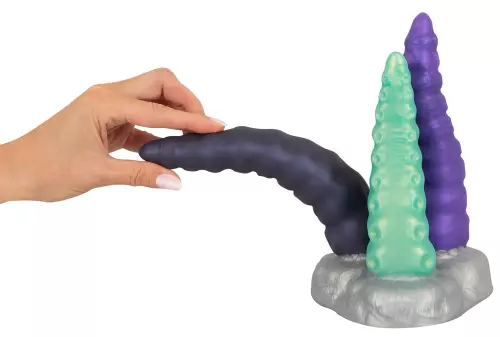 Triple Dildo Tri Tentak 19 x 9.5cm – 8/8