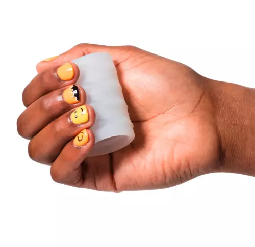 Flexibler Masturbator Mosh 6.4cm Transparent – 7/8