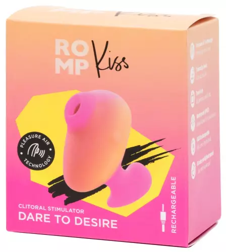 Klitoris-Stimulator Kiss Orange und Rose – 2/8