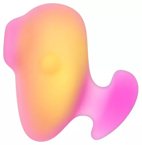 Klitoris-Stimulator Kiss Orange und Rose – 3/8