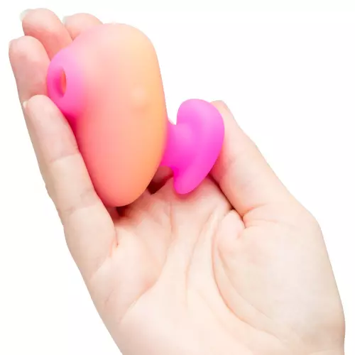 Klitoris-Stimulator Kiss Orange und Rose – 6/8