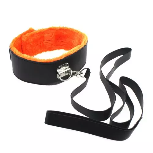 Bondage-Set 7 Teile Schwarz/Orange – 2/8