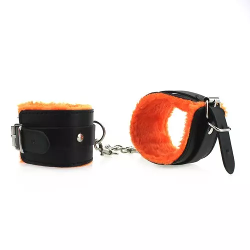 Bondage-Set 7 Teile Schwarz/Orange – 3/8