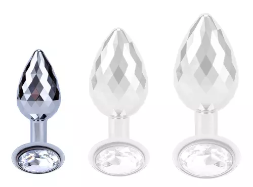 Schmuck-Plug Disco Diamond S 6 x 2.6 cm – 1/5