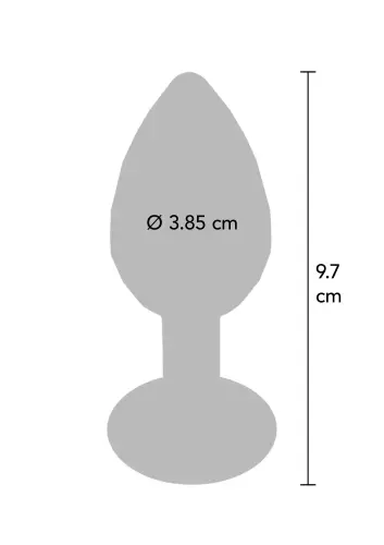 Schmuck-Plug Disco Diamond L 8.5 x 3.8 cm – 5/5