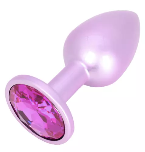 Plug Schmuckstein Shine like a star 6 x 2,7cm Rose – 4/4