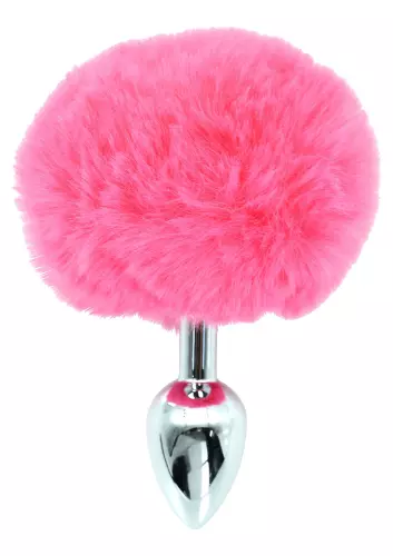 Plug Kaninchenschwanz Enchanting Bunnytail 5 x 2,8cm Rose – 3/4