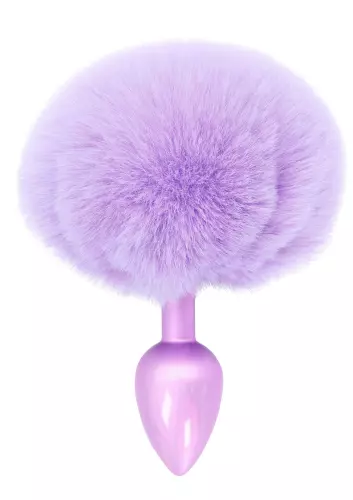 Plug Kaninchenschwanz Enchanting Bunnytail 5 x 2,8cm Violett – 3/4