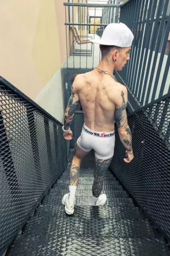 Sk8erboy lange Boxershorts Weiß – 10/11
