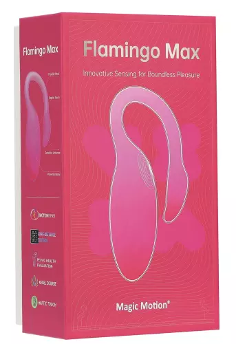 Verbundenes vibrierendes Ei Flamingo Max 7,5 x 3,2cm Rosa – 2/6