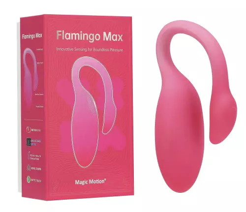 Verbundenes vibrierendes Ei Flamingo Max 7,5 x 3,2cm Rosa – 3/6