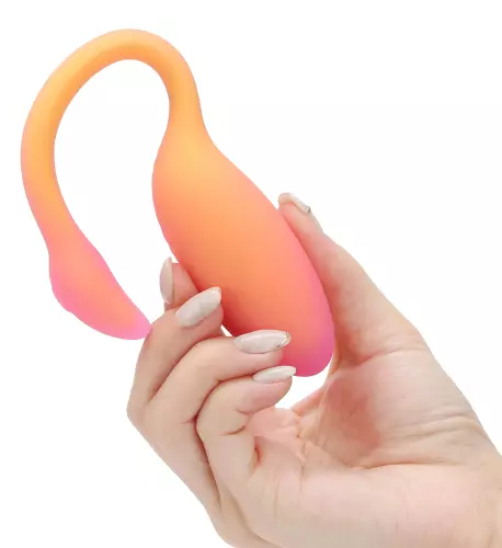 Verbundenes vibrierendes Ei Flamingo Max 7,5 x 3,2cm Orange – 5/6