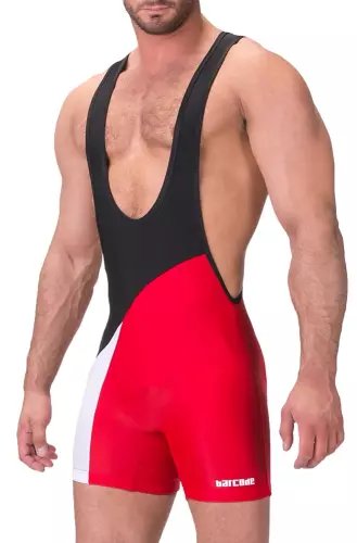 Body Singlet Luckenwalde Schwarz-Rot – 1/4