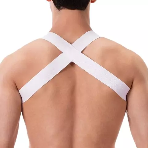 Elastisches Harness Leonsh Weiß – 2/3