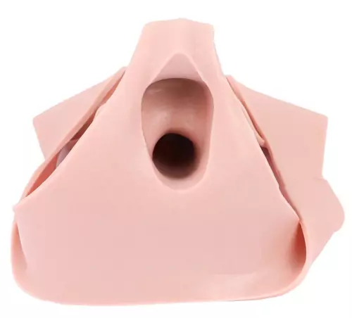 Hohlgürtel-Dildo POLMIX 20 x 5cm – 3/9
