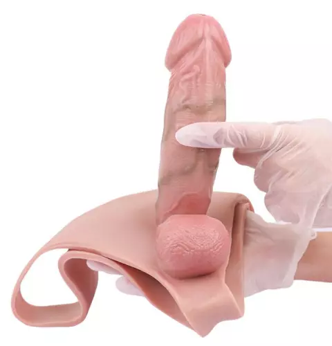 Hohlgürtel-Dildo POLMIX 20 x 5cm – 9/9
