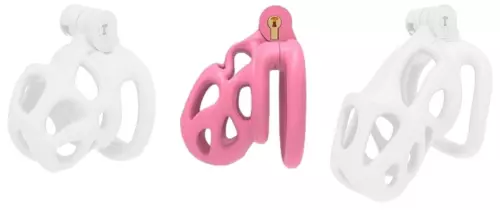 Cage Bishera Rosa M 6,5 x 3,2cm – 1/2