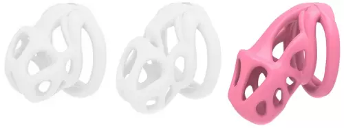 Cage Hera Rosa L 8,5 x 3,2cm – 1/2