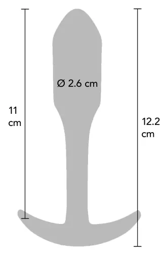 Anal Plug Mini Smooth L 11 x 2,6cm – 7/7