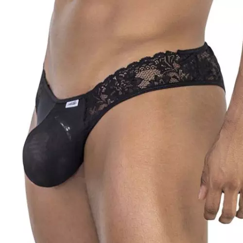 Thong Spitze Pothios Schwarz – 3/8