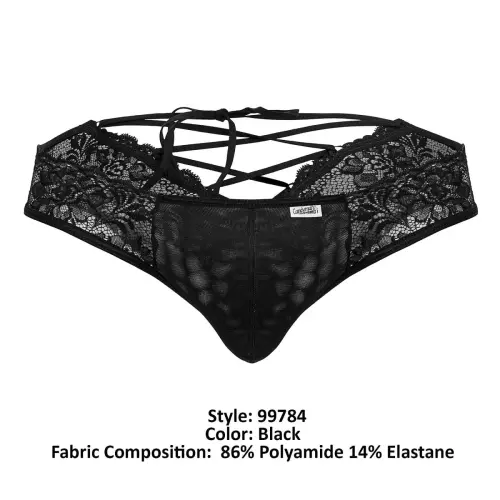 Thong Spitze Pothios Schwarz – 7/8