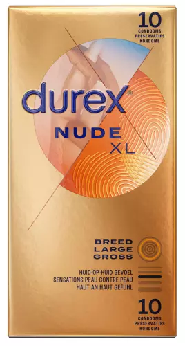 Kondome Durex Nude XL 60mm x10 – 2/7