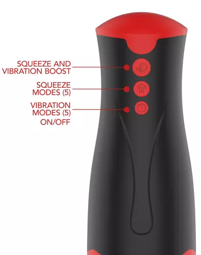 Masturbator Deep Squeeze Vibrationen und Sog – 4/9
