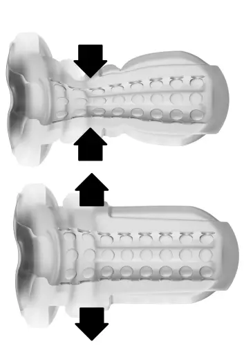 Masturbator Deep Squeeze Vibrationen und Sog – 7/9