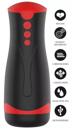 Masturbator Deep Squeeze Vibrationen und Sog – 9/9