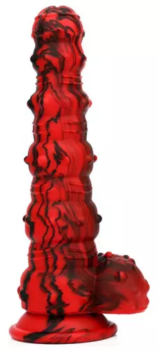 Dildo Rastabul 18 x 5.5cm Rot – 2/3