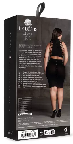 2-teiliges Set Übergröße Kala Schwarz – 4/9