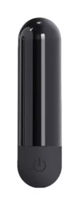 Mini-Vibrator Gunbullet 6.1 x 2.1cm Schwarz – 1/4