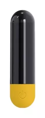 Mini-Vibro Gunbullet 6.1 x 2.1cm Gelb – 1/4