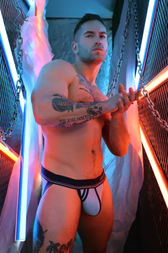 Jockstrap Neo Spark Marine Silver Aurora – 3/9