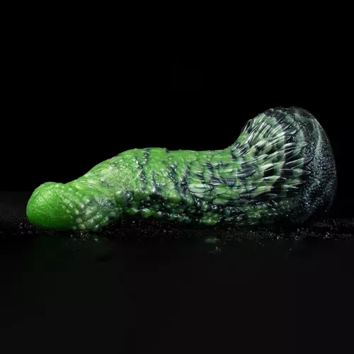Dildo Puruk 18 x 6 cm Grün – 2/6