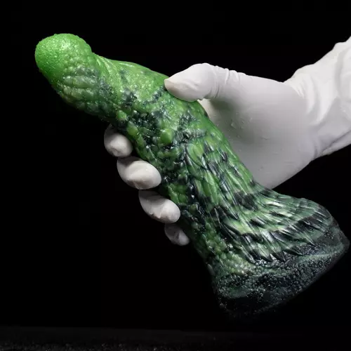 Dildo Puruk 18 x 6 cm Grün – 5/6