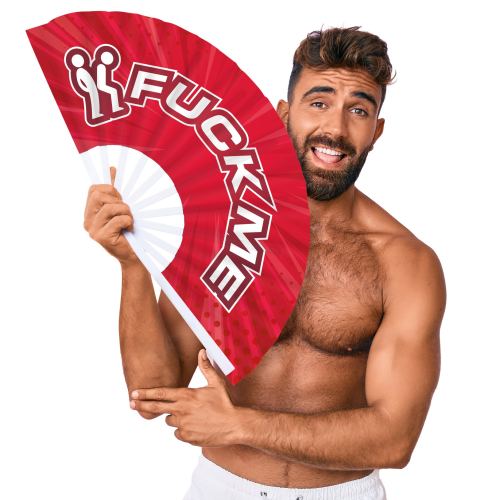 Éventail Géant Fuck Me 64cm