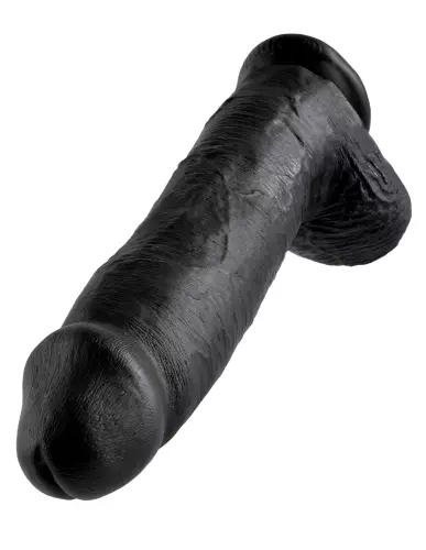 Dildo King Cock 27 x 8 cm Schwarz – 3/5