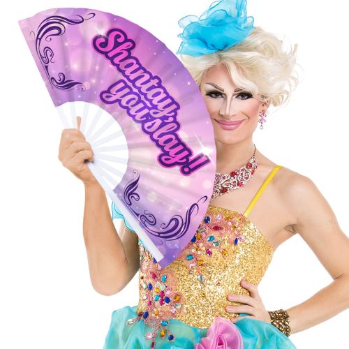 Éventail Shantay, You Slay ! 64cm