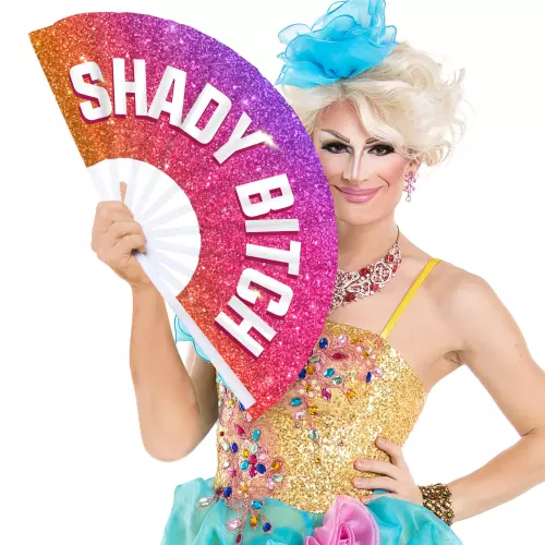 Fächer Shady Bitch 64 cm – 1/2