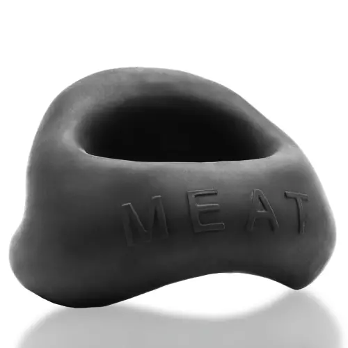 Cockring Silicone MEAT Oxballs Night Edition Zwart – 1/6