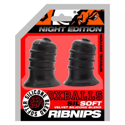 Brustwarzen-Sauger Ribnips Night Edition Schwarz – 2/6