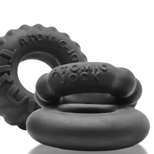 Set aus 3 Cockringen Bonemaker Night Edition Schwarz – 3/7
