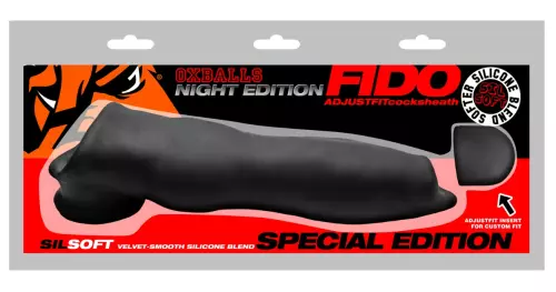 Penisverlenging Fido Night Edition 20 x 6 cm Zwart – 2/9