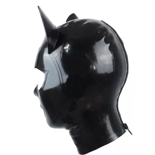 Haube Cat Fetish Schwarz-Rosa – 2/5