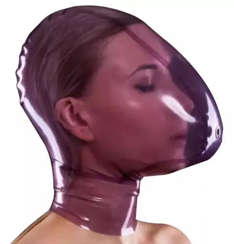 Haube Fetish Breath Violett – 1/4