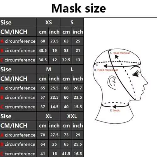 Latex-Haube Openose Rot – 3/3