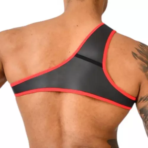 Neopren-Harness Delta Xrub Schwarz-Rot – 2/3